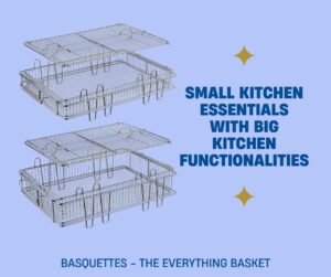 Small Kitchen Essentials with Big Kitchen Functionalities